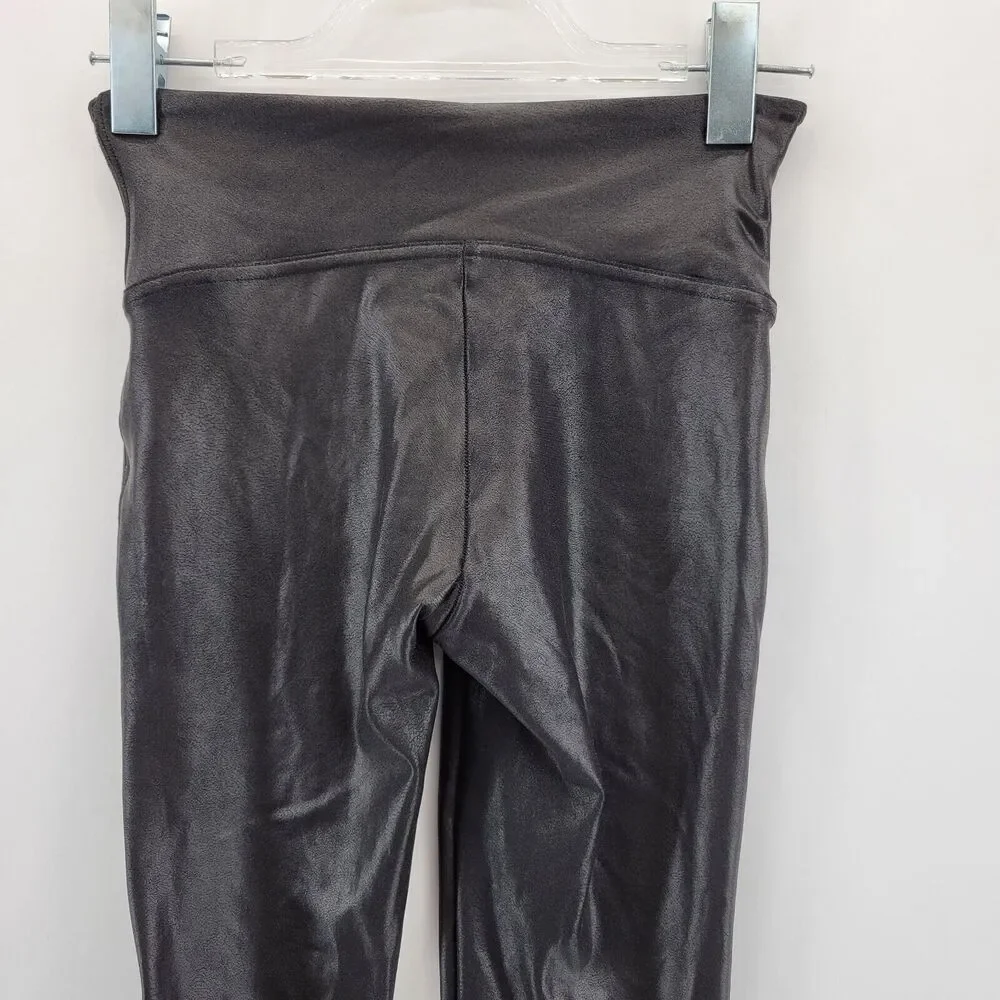 SPANX black faux